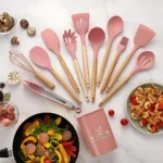 12 PCS Silicone Cooking Utensils Set