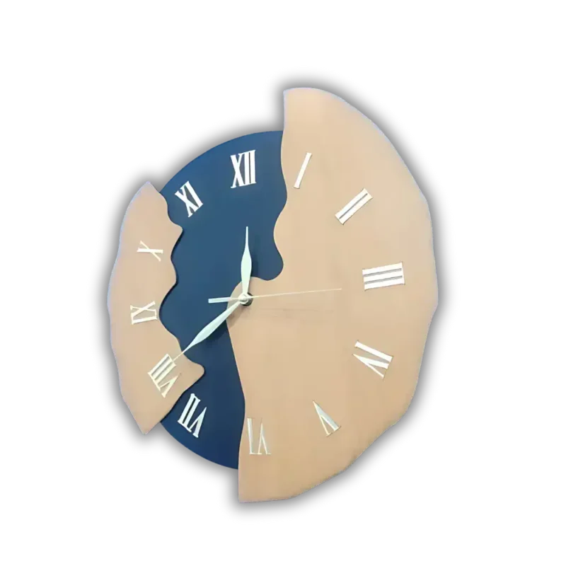 Creative Wooden Wall Clock