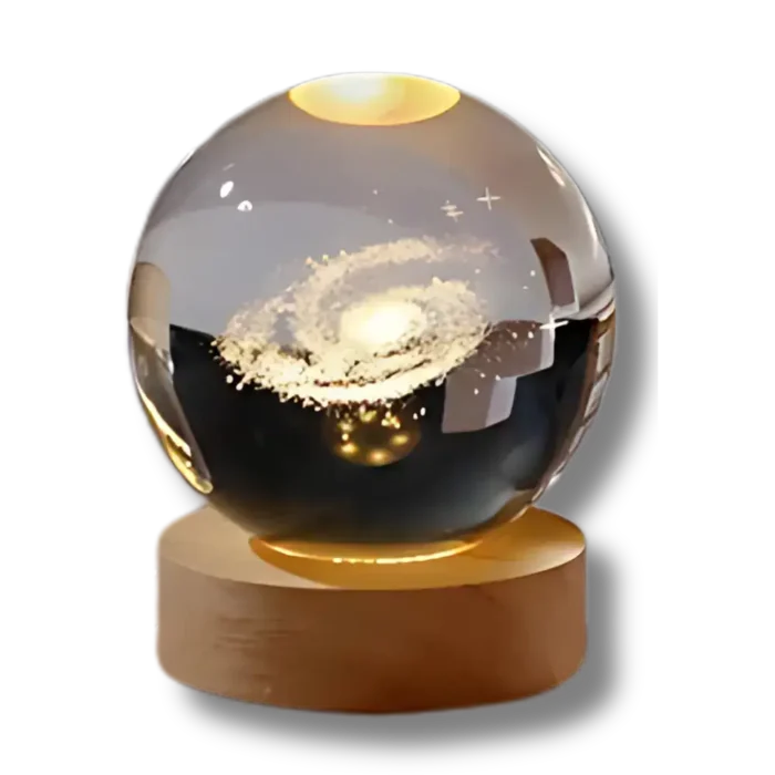 Crystal Ball Galaxy Night Light 4