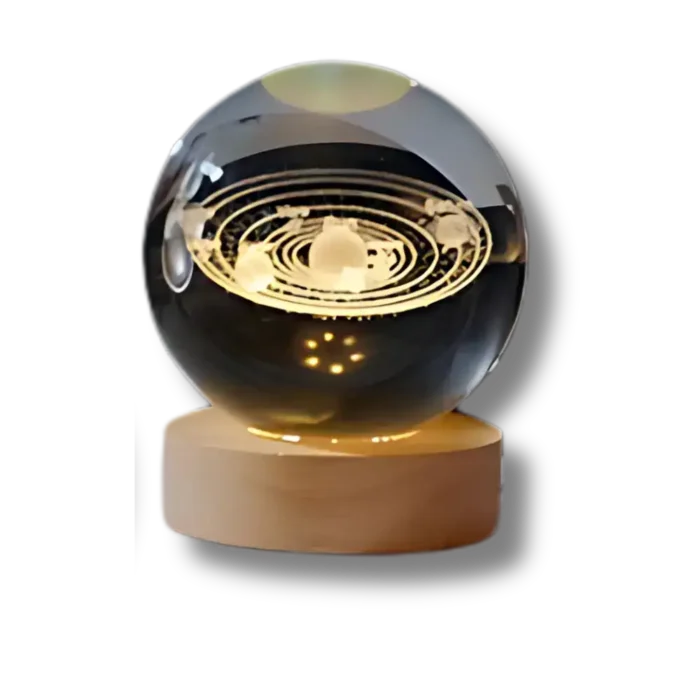 Crystal Ball Galaxy Night Light 4