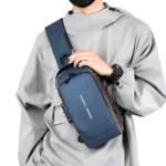 Anti-Theft Sling Bag with USB