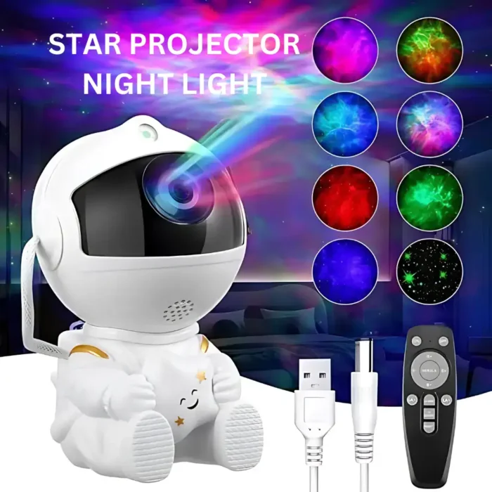 Astronaut Galaxy Projector Lamp