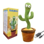 Portable Rechargeable Dancing Cactus Toy (high Quality)