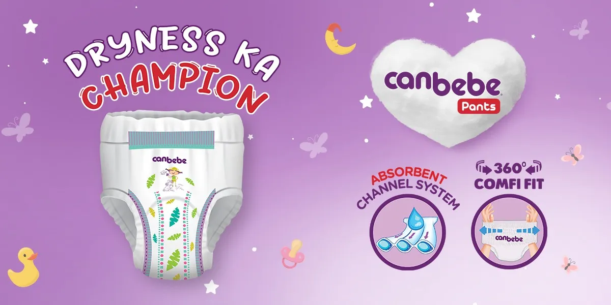 Canbebe Baby Diapers Jumbo No. 5, 11-25 KG, 46-Pack