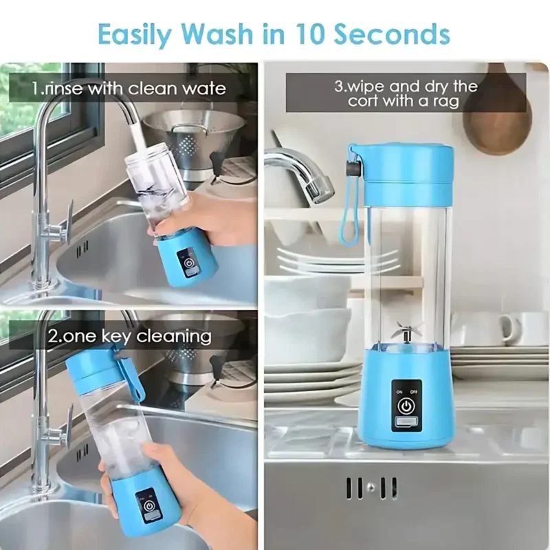 USB Chargeable Juicer Blender 380ml