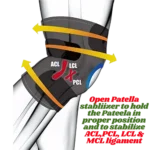 Knee Brace With Open Patella Support